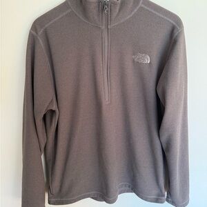 The North Face Men's Half-Zip Pullover - Taupe Gray